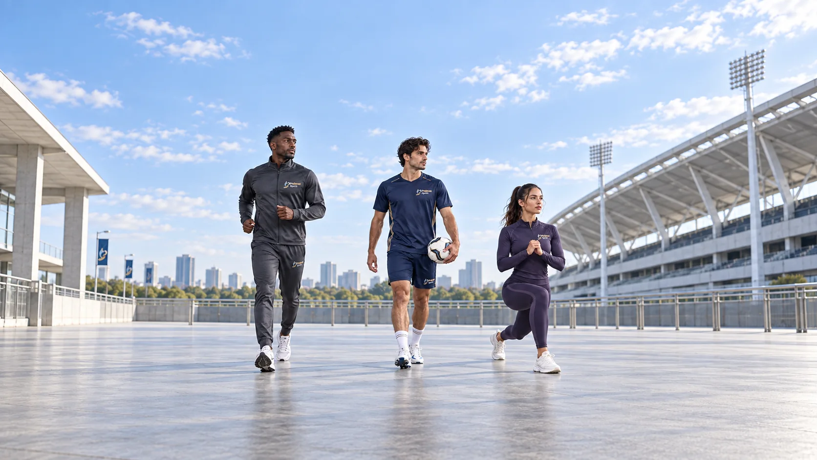 PROLANCE SPORTS teamwear, sportswear and fitness wear on athletes in action