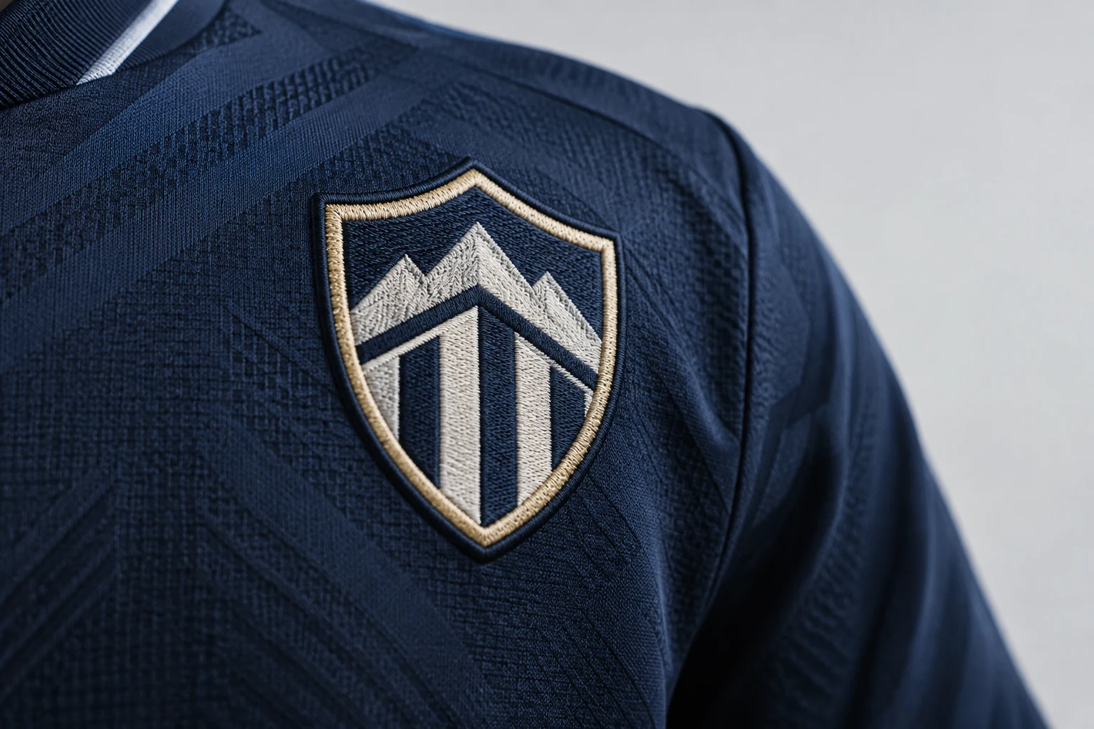 club crests soccer garment detail